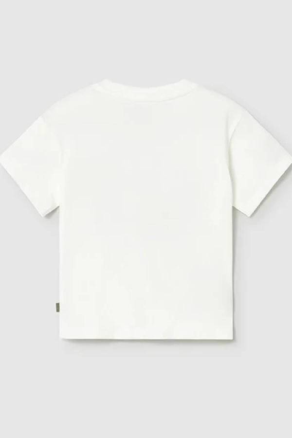 Mayoral Yazlık Erkek  T-shirt Ekru - 2