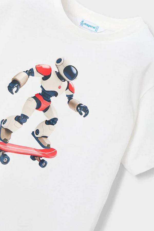 Mayoral Yazlık Erkek T-shirt Şort Üçlü Set Kırmızı - 4