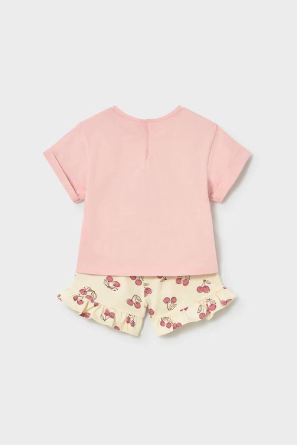 Mayoral Yazlık Kız Bebek Bluz Şort Set - 2