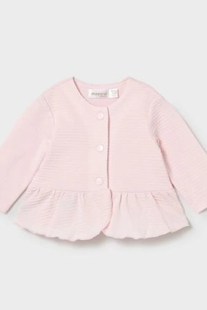 Mayoral Yazlık Kız Bebek Bluz Tayt Ceket 3'lü Set Pembe - 2