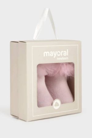 Mayoral Yazlık Kız Bebek Çorap Saç Bandı Set Pembe