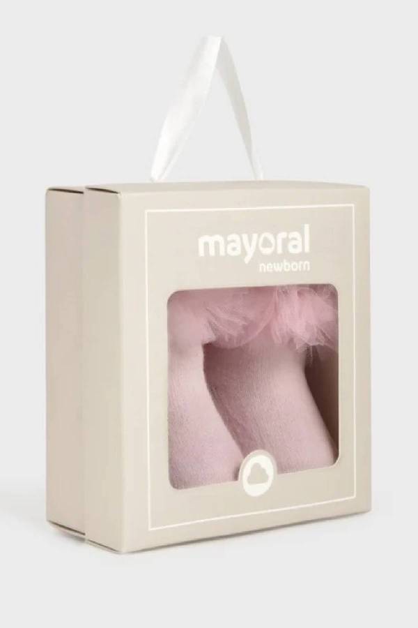 Mayoral Yazlık Kız Bebek Çorap Saç Bandı Set Pembe - 1
