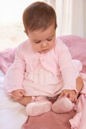 Mayoral Yazlık Kız Bebek Hırka Pembe
