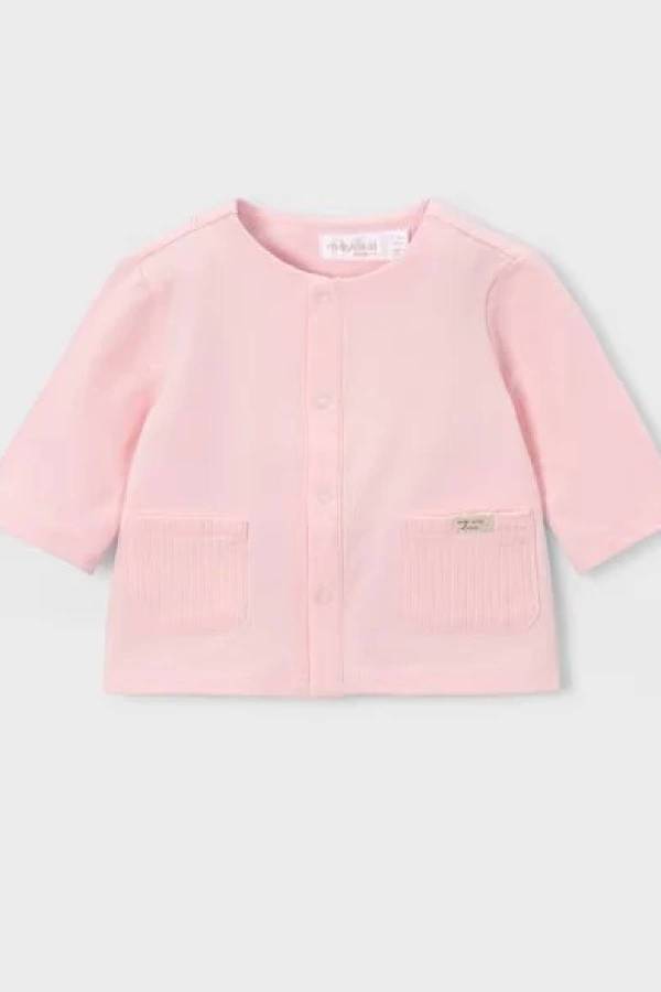 Mayoral Yazlık Kız Bebek Penye Ceket Pembe - 1