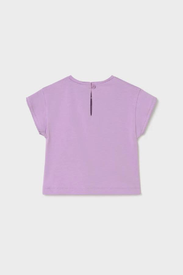 Mayoral Yazlık Kız Bebek T-shrit Lila - 2