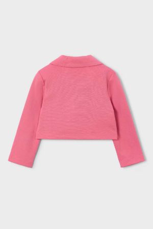 Mayoral Yazlık Kız Çocuk Blazer Ceket Pembe - 5