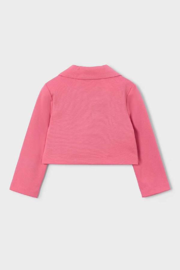 Mayoral Yazlık Kız Çocuk Blazer Ceket Pembe - 5