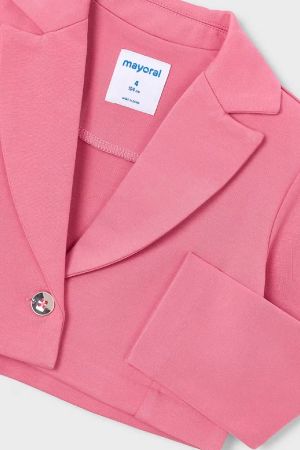 Mayoral Yazlık Kız Çocuk Blazer Ceket Pembe - 6