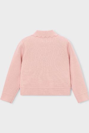Mayoral Yazlık Kız Çocuk Örme Ceket Pembe - 2
