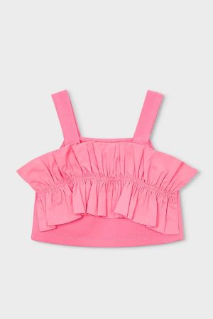 Mayoral Yazlık Kız Çocuk Pembe Crop - 2