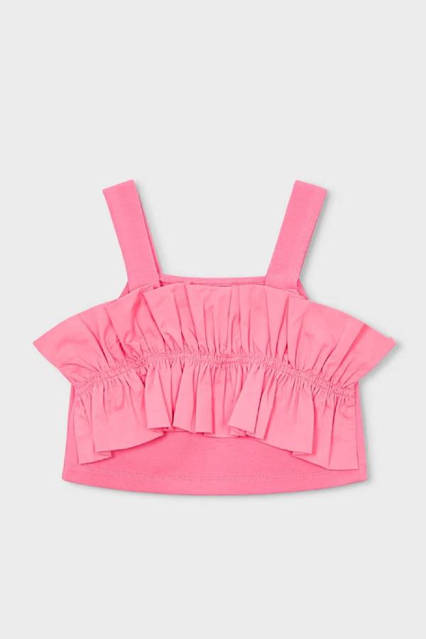 Mayoral Yazlık Kız Çocuk Pembe Crop - 2