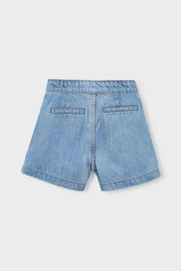 Mayoral Yazlık Kız Denim Şort Mavi - 2