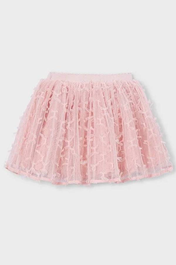 Mayoral Yazlık Kız Tül Etek Pembe - 2