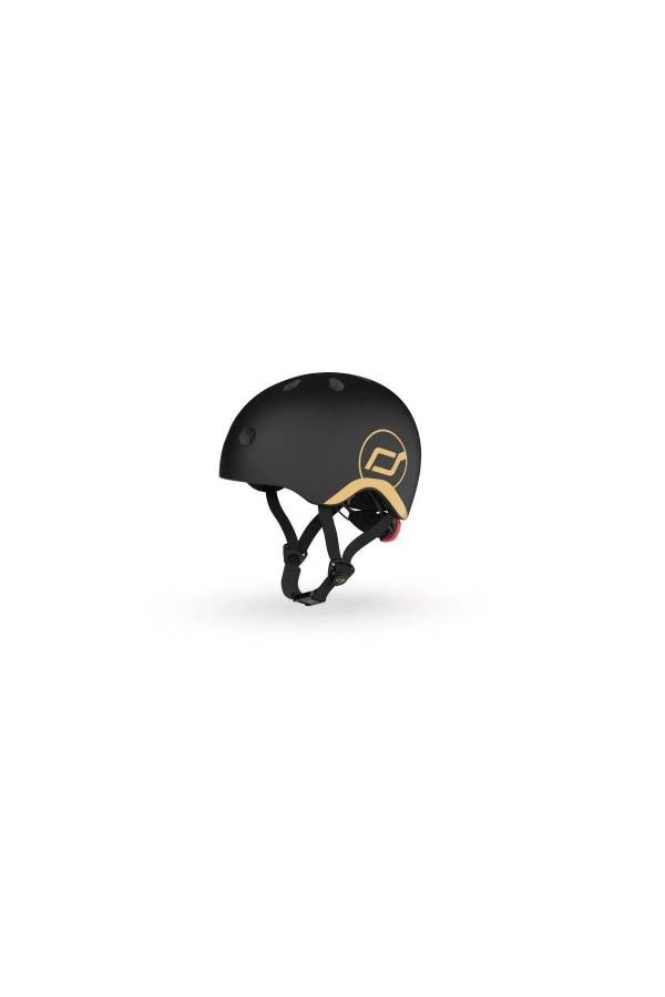 Scoot and Ride Helmet Bebek Kaskı XXS-S Black&Gold - 2