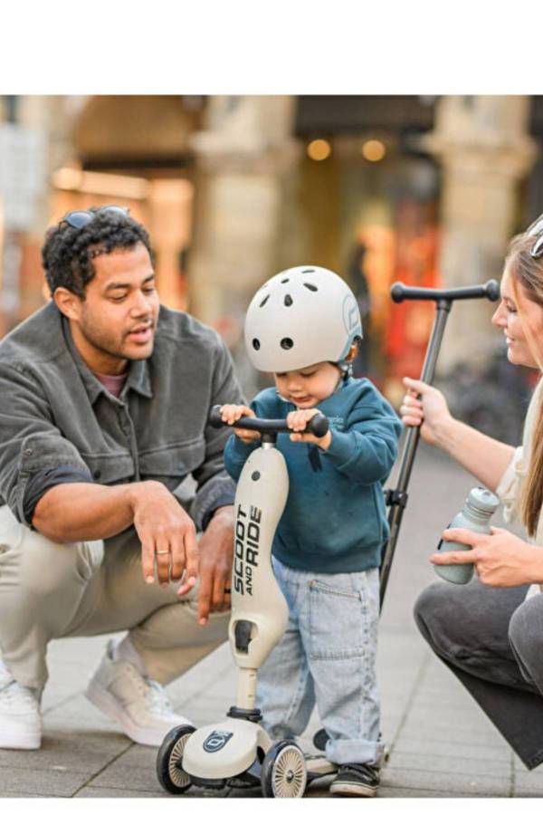 Scoot And Ride Push and Go Ash Açık Gri Ebeveyn Kontrollü Çocuk Scooter - 3