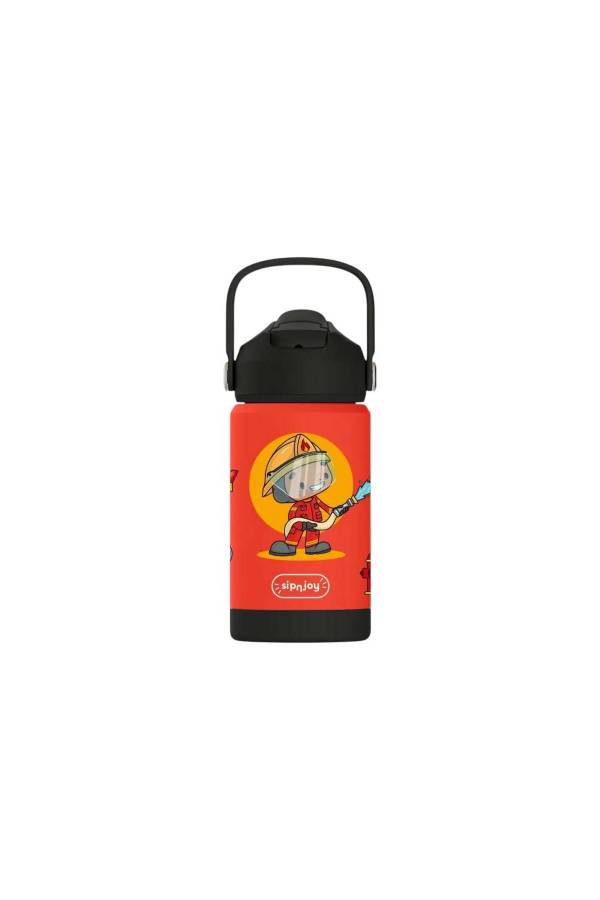 Sipnjoy Flipsip Çocuk Su Termosu İtfaiye - 1