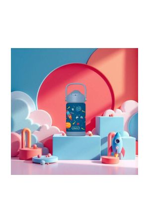 Sipnjoy Flipsip Çocuk Su Termosu Roket - 5