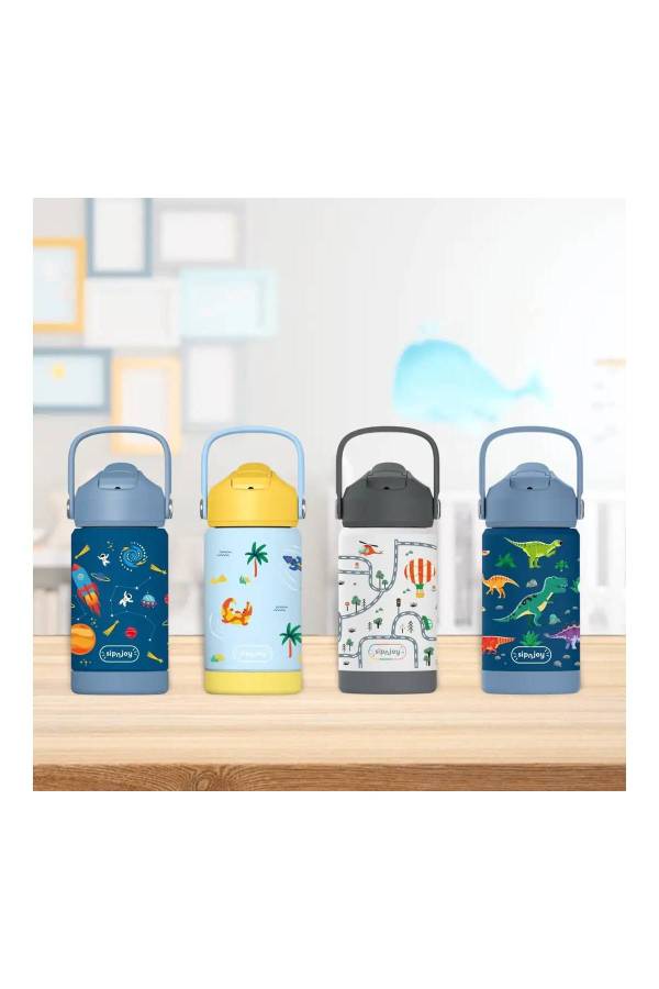 Sipnjoy Flipsip Çocuk Su Termosu Roket - 6