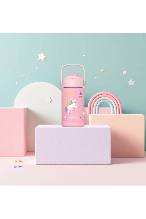 Sipnjoy Flipsip Çocuk Su Termosu Unicorn - 4