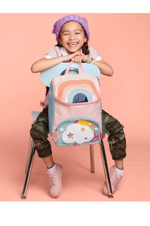 Skip Hop Spark Style Büyük Sırt Çantası Gökkuşağı Pembe - 3
