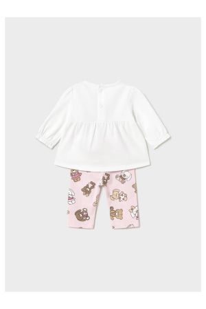 Yazlık Bebek 4'lü tayt Bluz Set - 3
